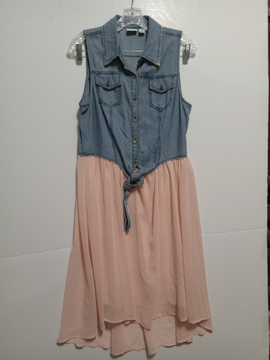 white christmas dresses CHARO DENIM DRESS main image 1