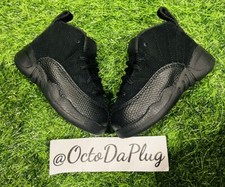 Nike Air Jordan 12 Black Taxi Gold Toddler Multi Sizes 850000-071