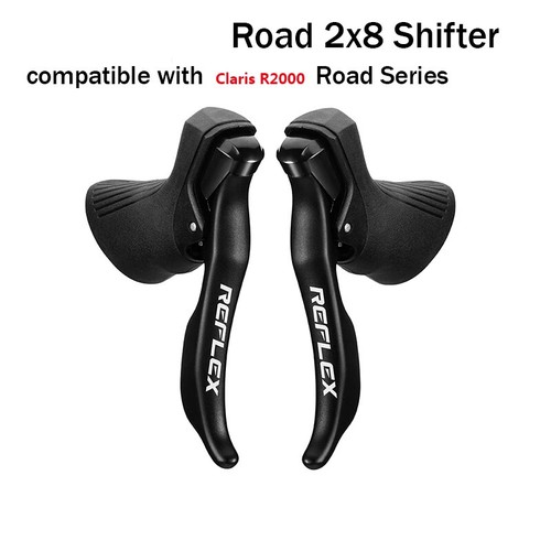 Road Bike Shifters 2x8 2x9 2x10 Speed Brake Lever Bicycle Derailleur - Picture 18 of 21