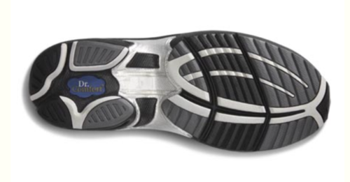 Dr. Zapatos cómodos de cuero genuino para hombre GANADOR calzado deportivo negro nuevo en caja - Imagen 5 de 12