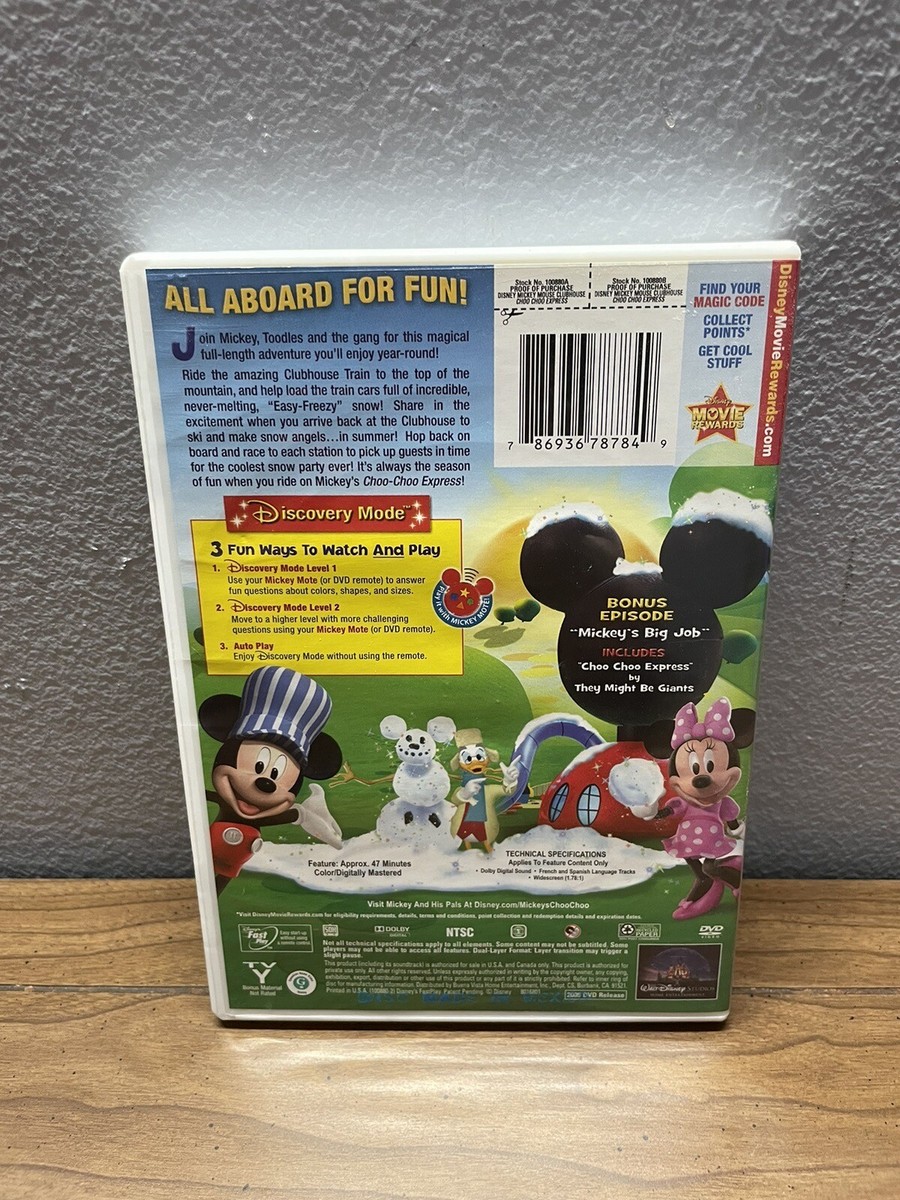 その他 Mickey&#39;s Choo Choo Express / [DVD] [Import] 2mvetro Mickey Mouse Clubhouse: Choo-Choo Express(DVD,2009)Brand New