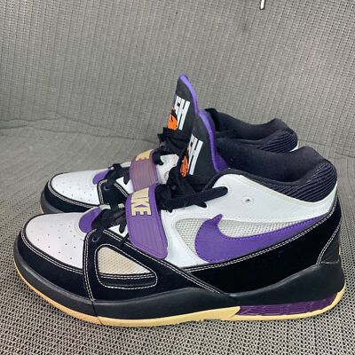 Nike Alpholution Fresh Force Mens 10.5 Purle/Black Basketball Sneakers