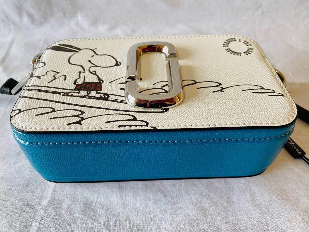 Marc Jacobs Peanuts Snoopy Collab Shoulder Crossbody Snapshot Bag