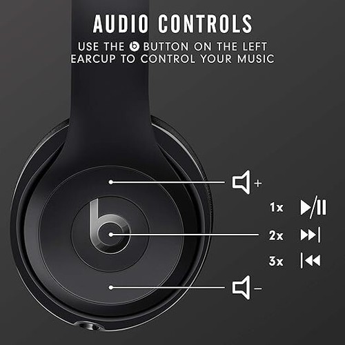 Beats Solo3 Wireless On-Ear Headphones Up To 40H-Black RGLP $199.99 - Picture 9 of 10