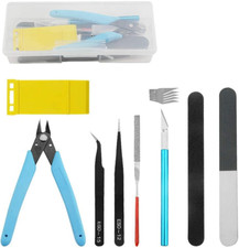 Professional 9 PCS Gundam Model Tools Kit Modeler Basic Tools Craft Set Hobby Bu