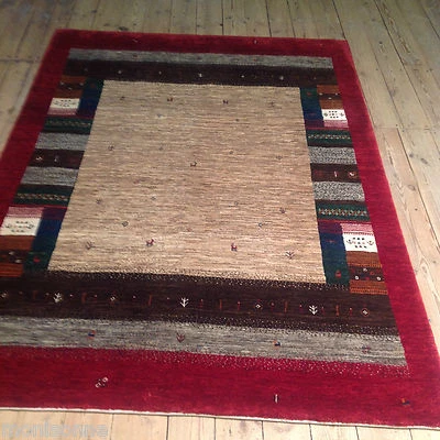 Magnifique Tapis D'Orient Gabbeh Loribaft (213 X 157 CM) - Photo 1/4