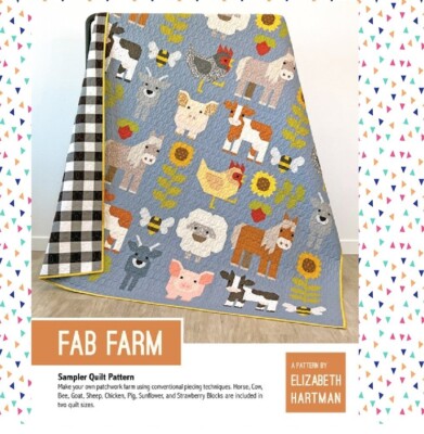Fab Farm, Elizabeth Hartman Quilt Pattern Nr.EH-069
