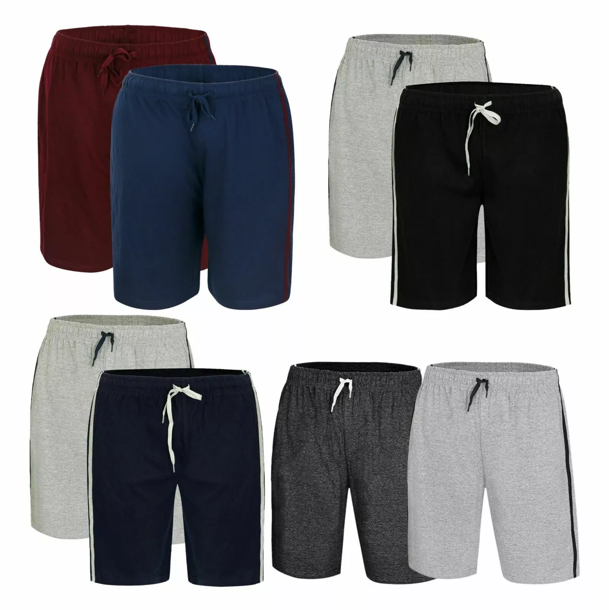 Mens short leg pyjama best sale bottoms