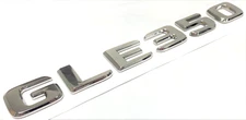#2 GLE350/CHROME FIT MERCEDES REAR TRUNK EMBLEM BADGE NAMEPLATE DECAL LETTERS/