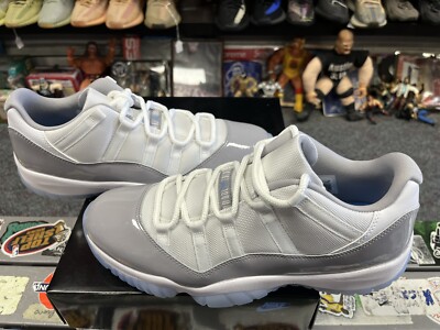 New Air Jordan 11 Low Cement Grey 2023 Size 11.5 Rare Retro