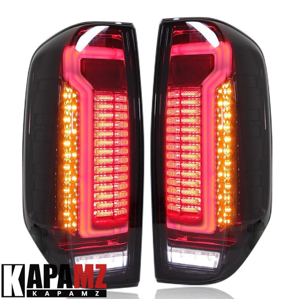 Светодиодные задние фонари для 2005 2006 07-2021 Nissan Navara D40 Frontier задние фонари дымчатые - Изображение 3 из 4