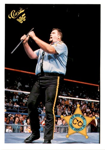 1990 Classic WWF Big Boss Man #58 card