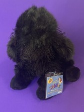 WEBKINZ Black Poodle HM191 NEW with UNUSED TAG/CODE  FREE Bookmark W/code 