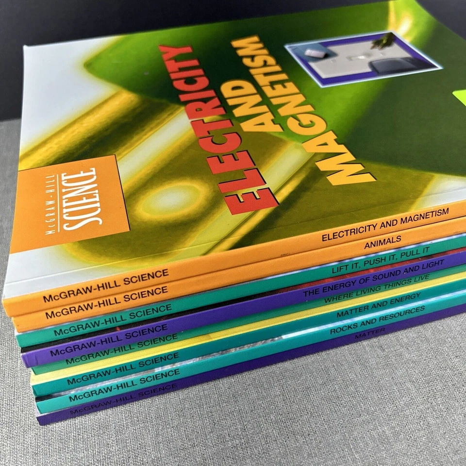McGRAW-HILL SCIENCE National Geographic 8 Trade Paperback Book Lot - Image 2 of 4