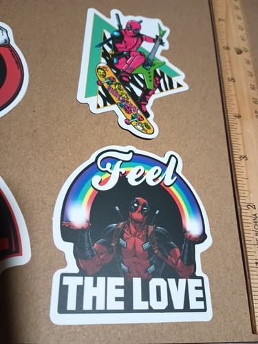 Deadpool Aufkleber Lot Skateboard Santa Skateboard Telefon Laptop Helm PC Mappe - Bild 3 von 6