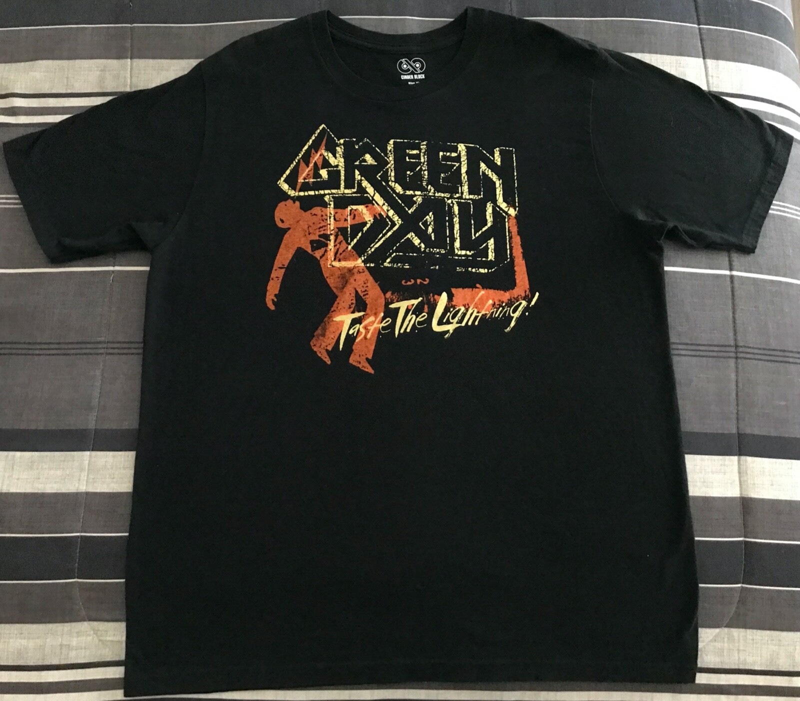 Tour Shirt Green Day Tee Shirt Green Day T Shirt Warning 100