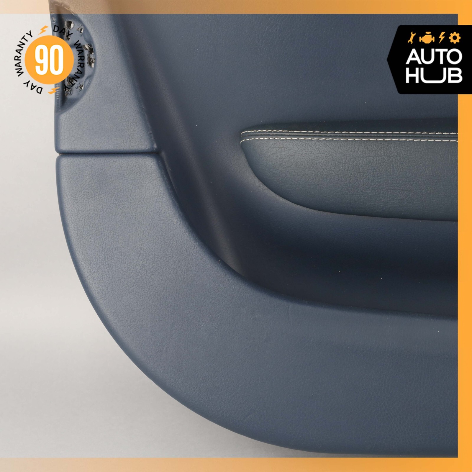 08-14 Maserati GranTurismo S M145 Coupe Left Side Interior Door Panel Blue OEM