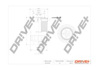 Dr!ve+ DP1110.13.0211 Kraftstofffilter FüR Mazda, Toyota