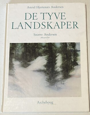 Norwegian Poetry Watercolors Astrid, Snorre Andersen De Tyve Landskaper
