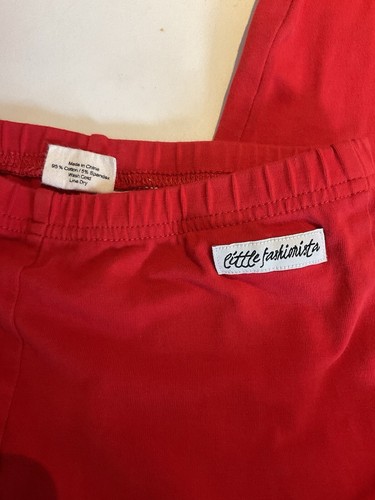 L.F.B. little Fashionista Boutique Outfit Girls Size 10 Red And Pink - Picture 7 of 9