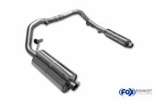 FOX Sidepipe Sportauspuffanlage ab Kat Mercedes G-Klasse G320 Typ 453 mit 1x63mm