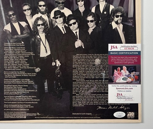 Dan Aykroyd The Blues Brothers JSA Autograph Signed Album Vinyl Record - Picture 3 of 3