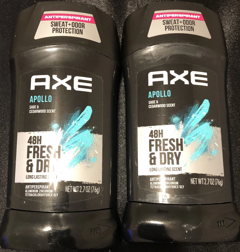 LOTE (4) HACHA ANTITRANSPIRANTE/DESODORANTE 2 SPRAY CORPORAL APOLLO PHOENIX STICK SÓLIDO Foto 2 de 2