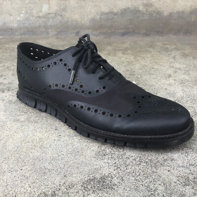 Cole Haan Mens Size 10m Grand.OS Zerogrand Black Leather  display picture 1