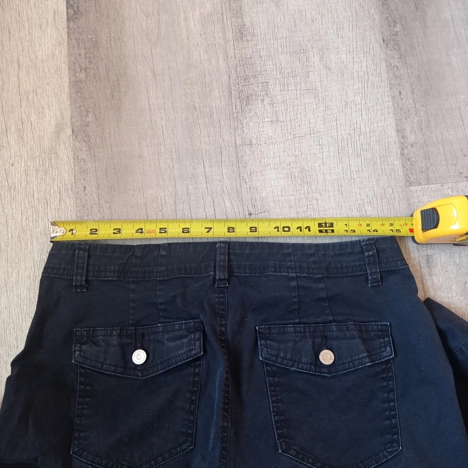 Pantalones cargo para mujer WHBM White House Black Market talla 8 pantalones negros Foto 4 de 4