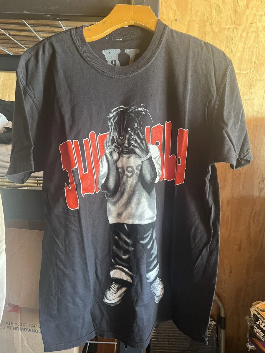 juice wrld x vlone 999 t-shirt black size medium New | eBay