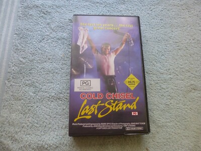 Cold Chisel - Last Stand - VHS Video