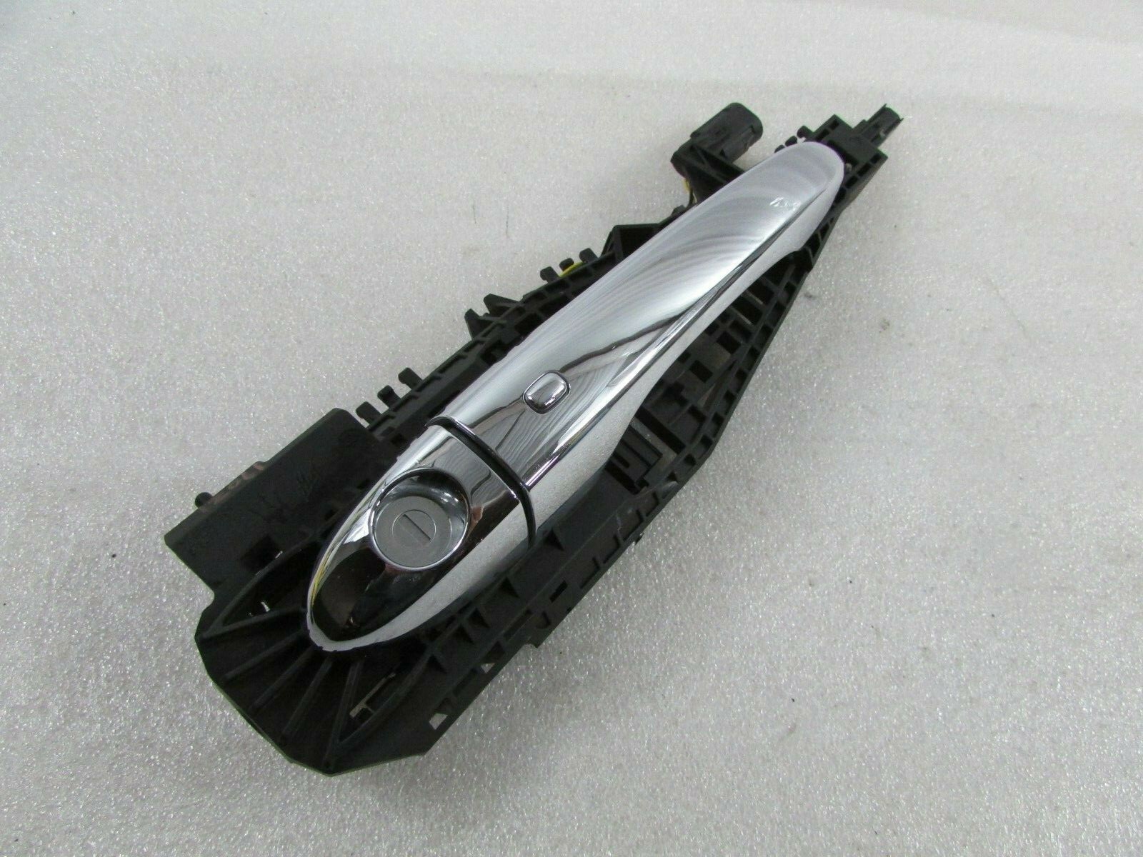 Maserati Ghibli, LH, Left Door Mechanism w/ Chrome Handle, Used, P/N 670005439
