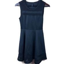 Lulus Womens Junior Dress, Black Small