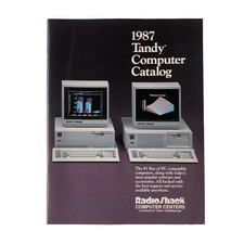 1987 TANDY Computer Catalog RADIO SHACK Cell Phones Gaming