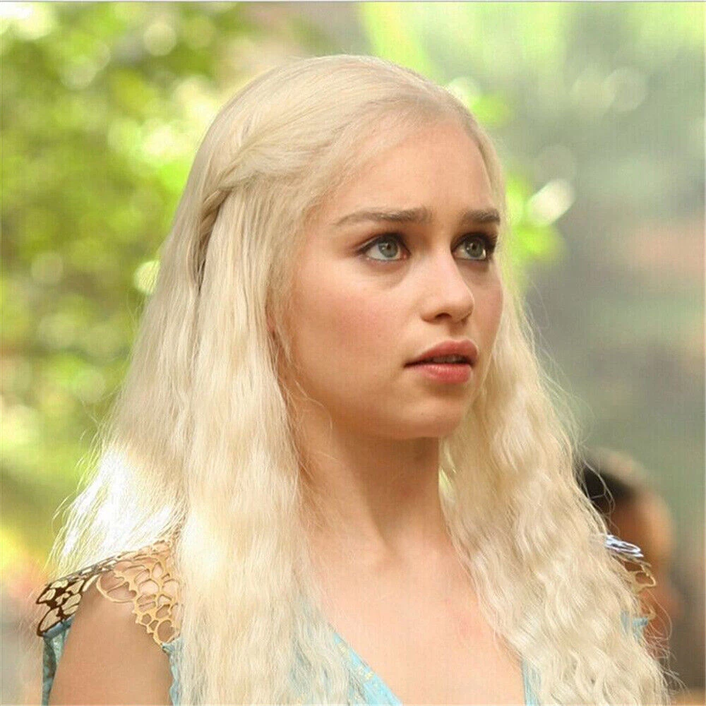 Blonde clearance khaleesi wig