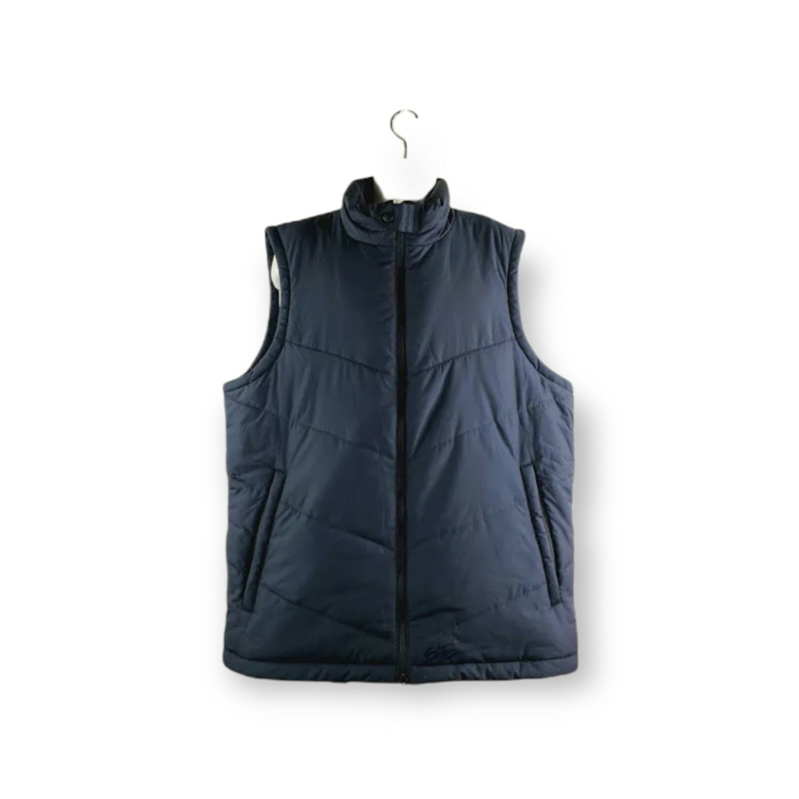 Full Zip Puffer Vest Jacket Size 