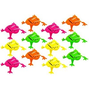 jumping frog toy plastic