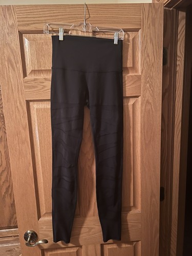Lululemon Wunder Under Pant Se Special Edition Black Tech Mesh Luon 6 Gym - Picture 2 of 7