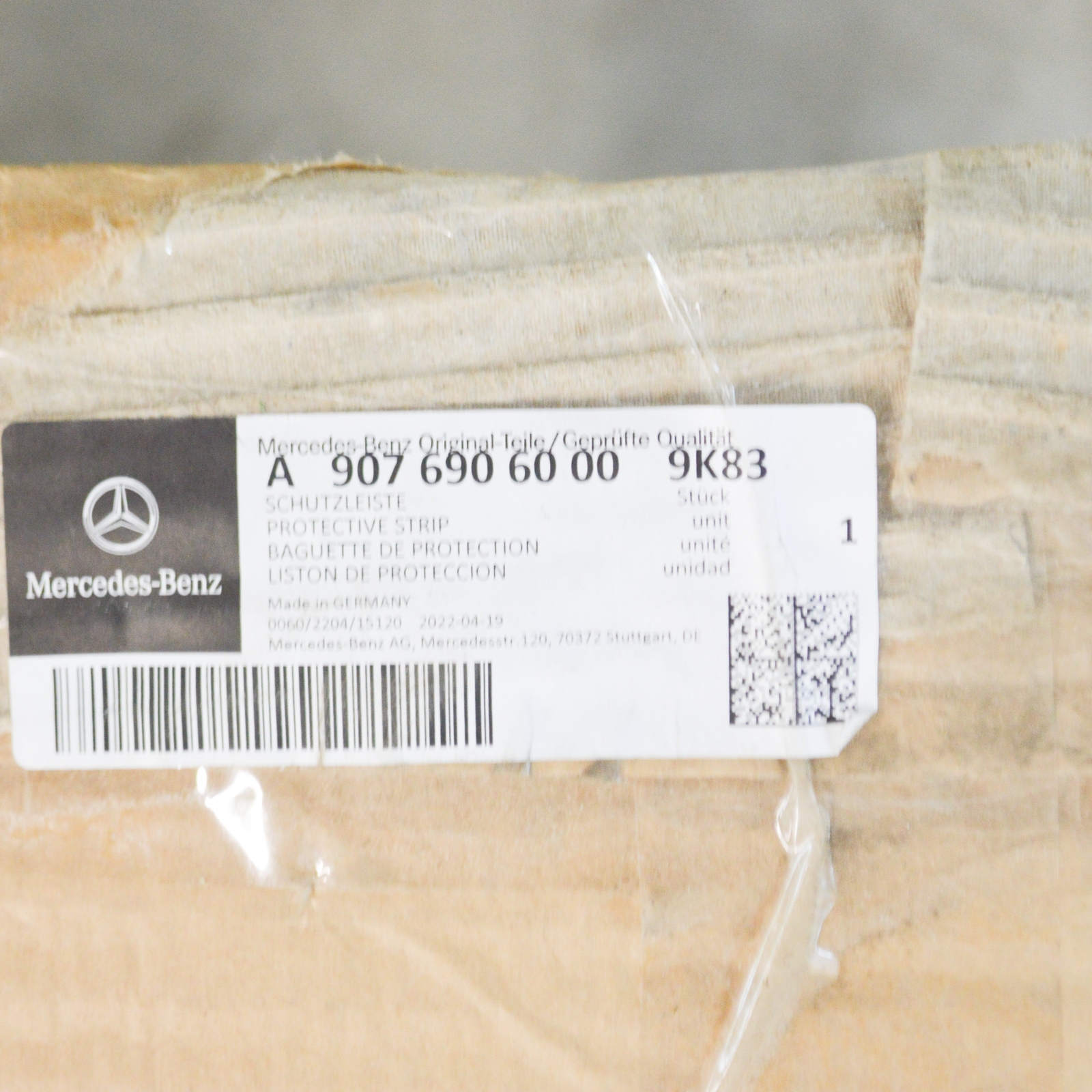 MB SPRINTER W907 Radhaus leiste hinten rechts A90769060009K83 NEU | eBay