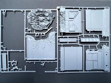 Marvel Crisis Protocol - Destroyed Roxxon Self Service Gas Station Terrain Piece