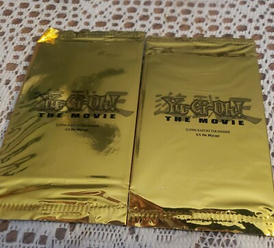 Yu-Gi-Oh The Movie! 2004 Gold Promo - 2 Packs Sealed Pyramid of Light Yugioh | eBay Yu-Gi-Oh The Movie! 2004 Gold Promo - 2 Packs Sealed Pyramid of Light Yugioh | eBay