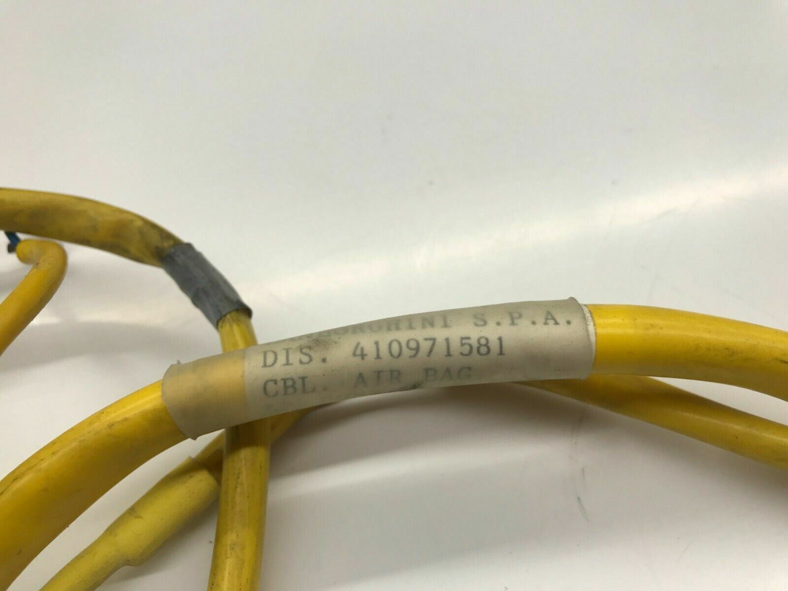 LAMBORGHINI MURCIELAGO AIR SAFETY BAG WIRING HARNESS OEM 410971581