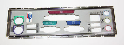 GENUINE OEM MOTHERBOARD BACKPLATE COVER (STYLE E)--EMACHINES T/W SERIES DESKTOP
