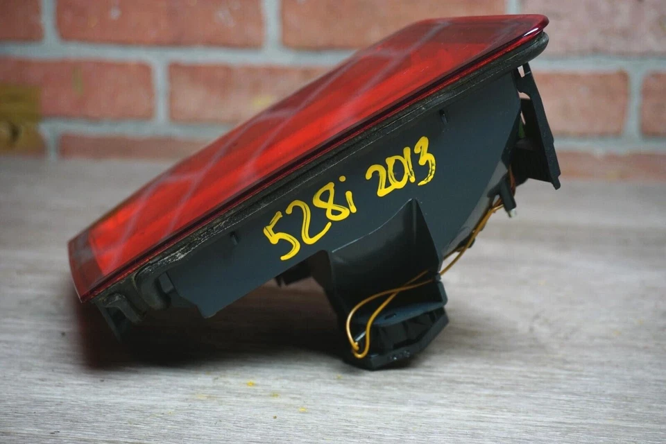 BMW 528I F10 2012-2013 SEDÁN LUZ TRASERA IZQUIERDA INTERIOR FRENO FRENO FRENO OEM Foto 3 de 4