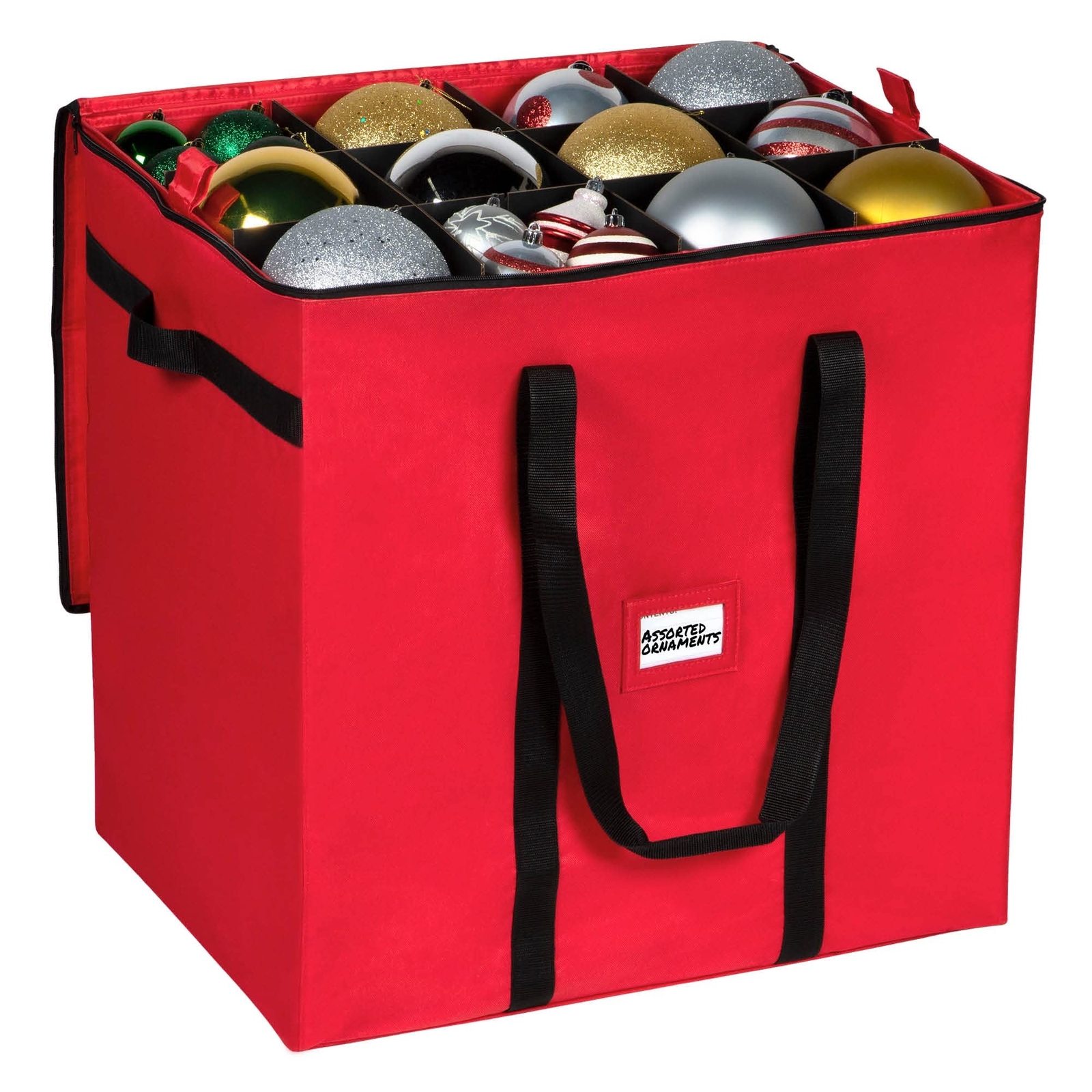 Large Christmas Ornament Storage Box Holds 48 Ornaments – 6 Pack