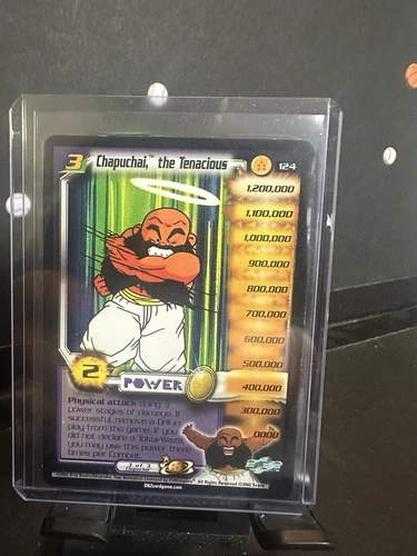 DBZ Dragon Ball Z Chapuchai, The Tenacious 124 CCG Unlimited World Games Saga MP