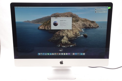 Apple 27" 2013 iMac i7 4771 3.5ghz 24gb RAM 120gb SSD 1tb HDD 780M BAD HINGE 573