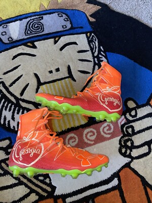 Under Armour Highlight MC LE Georgia Peach Men's Size 15 Orange