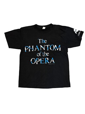 Vintage Phantom Of The Opera Graphic T-shirt Size XL 100 Cotton RN#76705