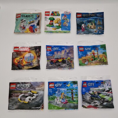 Lego Polybags - Star Wars, Harry Potter, Marvel, Super Mario, City, uvm.